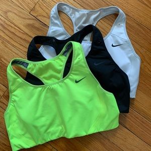 Set of 3 Nike sports bras